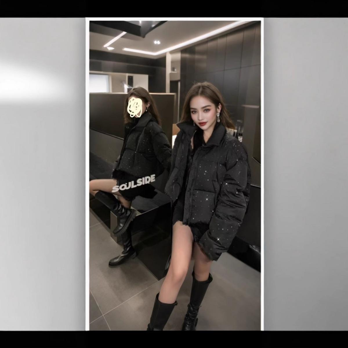 Пуховик и хлопковая куртка женская 2025 новая зимняя стеганая куртка высокого класса гипюр горячий бриллиант утолщенная хлопковая куртка L
Пуховик и хлопковая куртка женская 2025 новая зимняя стеганая куртка высокого класса гипюр горячий бриллиант утолщенная хлопковая куртка L