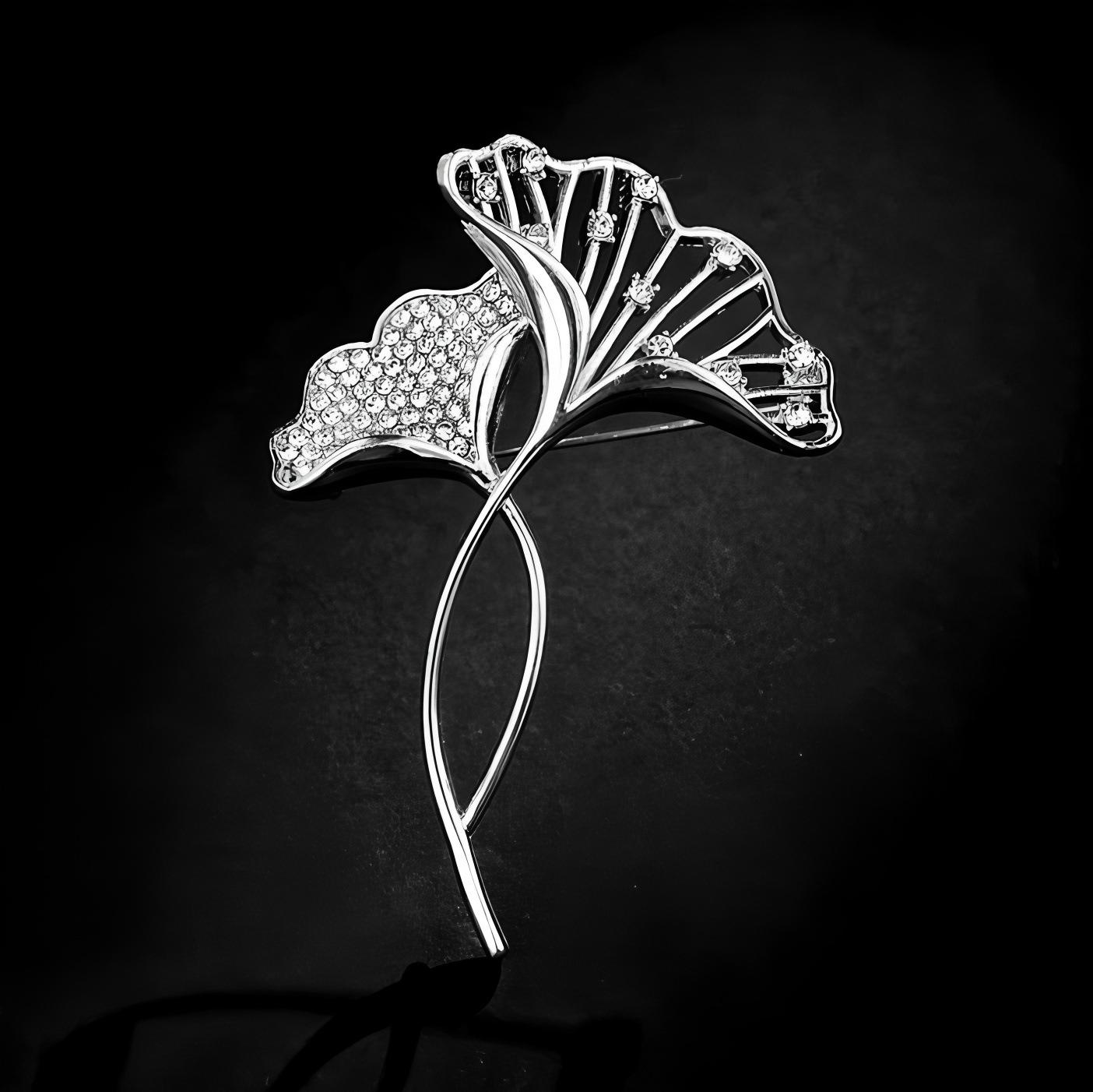 Элегантная брошь и пряжка для шарфа в виде листьев гинкго в корейском стиле для женщин — простой и универсальный аксессуар
Элегантная брошь и пряжка для шарфа в виде листьев гинкго в корейском стиле для женщин — простой и универсальный аксессуар