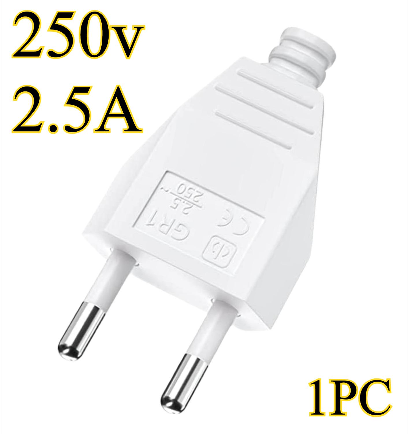 250V 16A Assembly EU Schuko Plug Rewireable Male Connector 4.8mm Pin for Power Cord
250V 16A Assembly EU Schuko Plug Rewireable Male Connector 4.8mm Pin for Power Cord