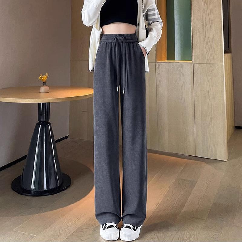 2025 Spring Women s Versatile Black Drapey Pants: Narrow to Wide-Leg, Casual Straight-Leg Trousers XXXL
2025 Spring Women s Versatile Black Drapey Pants: Narrow to Wide-Leg, Casual Straight-Leg Trousers XXXL