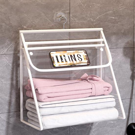 Bathroom Hanging Bag Large Capacity Dual Layer Waterproof Transparent Design Clothing Storage Bag Cosmetic Organizer Single Layer чорний
Bathroom Hanging Bag Large Capacity Dual Layer Waterproof Transparent Design Clothing Storage Bag Cosmetic Organizer Single Layer чорний