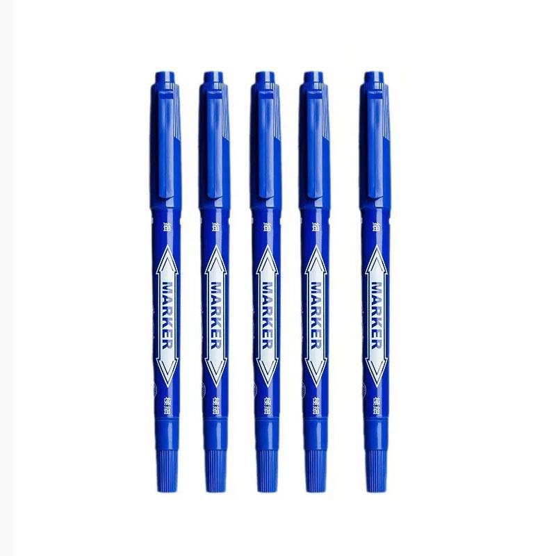 5pcs Black/Blue/Red Marker Pens Oil Marker Pens Art Markers Stationery Office and School Supplies Double Headed Oily Marker Pen
5pcs Black/Blue/Red Marker Pens Oil Marker Pens Art Markers Stationery Office and School Supplies Double Headed Oily Marker Pen