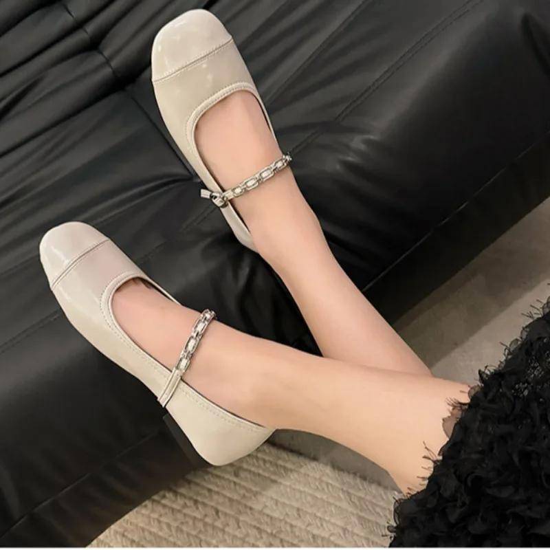 Fashion 2025 Light Ladies Shoes Mary Janes Women s Flats Fashion Daily Flats Women Chain Buckle Strap Square Toe Soft Bottom Shoes Women 35 off білий колір
Fashion 2025 Light Ladies Shoes Mary Janes Women s Flats Fashion Daily Flats Women Chain Buckle Strap Square Toe Soft Bottom Shoes Women 35 off білий колір
