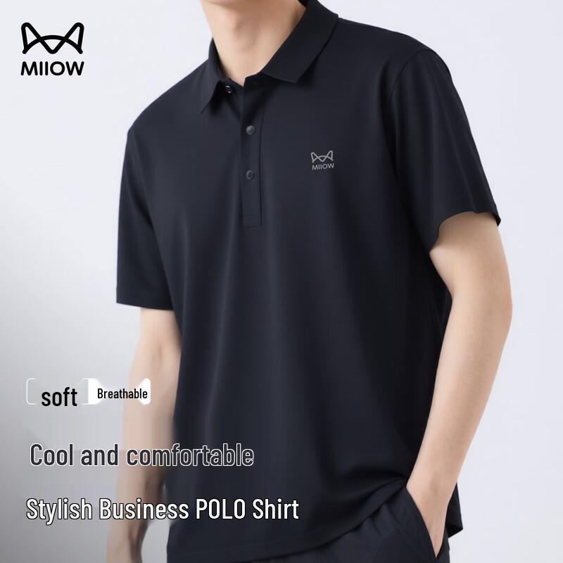 MiiOW Men s Ice Silk Quick-Dry Polo T-Shirt 2XL
MiiOW Men s Ice Silk Quick-Dry Polo T-Shirt 2XL