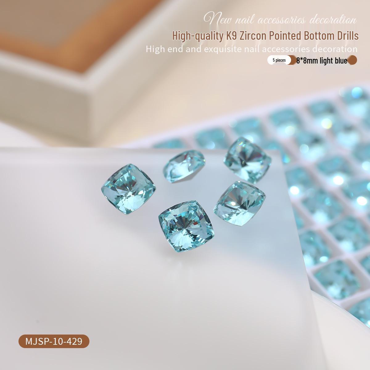 Нейл-арт K9 стрази - Супер блискучі кольори цукрової соди, Маленькі з гострим дном, Форми серця та неправильні
Нейл-арт K9 стрази - Супер блискучі кольори цукрової соди, Маленькі з гострим дном, Форми серця та неправильні