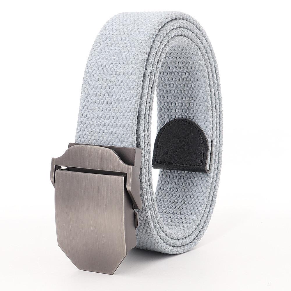 Classic Adjustable Men Weaving Belt Solid Color Alloy Canvas Waistband Automatic Buckle Durable Sturdy Cloth Belt Waist Seal светло-серый
Classic Adjustable Men Weaving Belt Solid Color Alloy Canvas Waistband Automatic Buckle Durable Sturdy Cloth Belt Waist Seal светло-серый