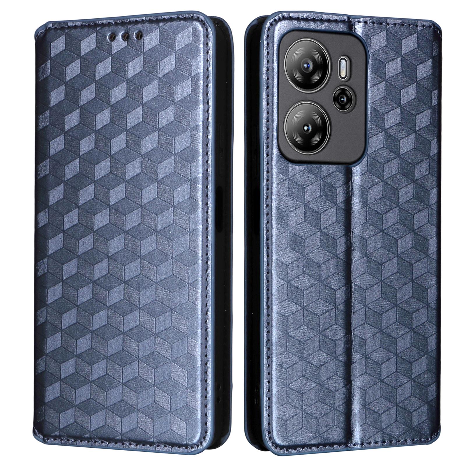 Для Blackview Oscal Tiger 13 Чохол Гаманець Ромбоподібний Тиснений Шкіряний Чохол для Телефону Blue
Для Blackview Oscal Tiger 13 Чохол Гаманець Ромбоподібний Тиснений Шкіряний Чохол для Телефону Blue