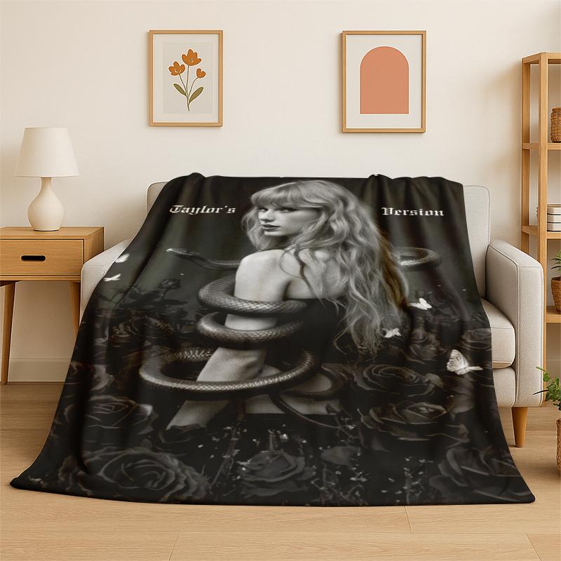 Singer T-Taylor Singer Music Flannel Blanket Soft Warm Throw Blanket for Bedroom Living Room Bed Travel Camping Picnic Gift 75x90cm
Singer T-Taylor Singer Music Flannel Blanket Soft Warm Throw Blanket for Bedroom Living Room Bed Travel Camping Picnic Gift 75x90cm
