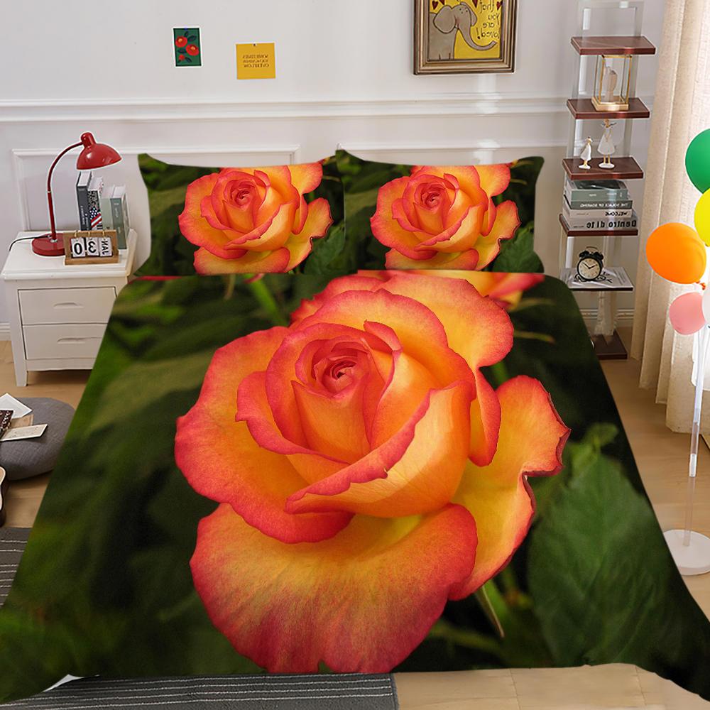 3D комплект постельного белья с цветами, пододеяльник с розой, наволочка, двуспальная кровать, полноразмерное покрывало, моющаяся молния, удобное украшение для дома Baby 100x135cm
3D комплект постельного белья с цветами, пододеяльник с розой, наволочка, двуспальная кровать, полноразмерное покрывало, моющаяся молния, удобное украшение для дома Baby 100x135cm
