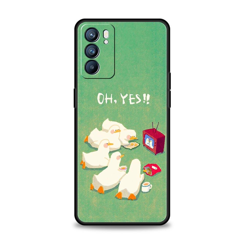 Funny Duck Phone Case For Oppo A54 A53 A52 A15 A95 A16 A78 A79 A80 A98 4G Find X5 X6 Reno10 12 13 F Pro 5G Cover Oppo A54 5G
Funny Duck Phone Case For Oppo A54 A53 A52 A15 A95 A16 A78 A79 A80 A98 4G Find X5 X6 Reno10 12 13 F Pro 5G Cover Oppo A54 5G