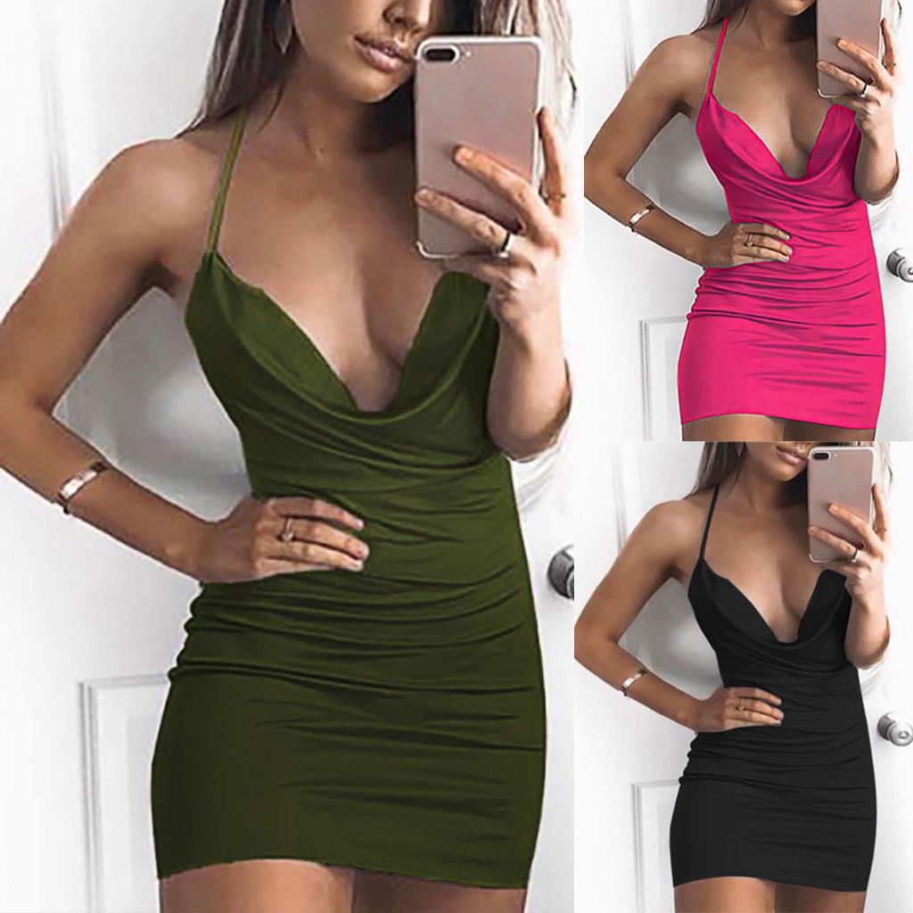 Сексуальные женщины Camisole Без рукавов Низкий вырез Цвет Без спинки Ягодицы Мини Платье
Сексуальные женщины Camisole Без рукавов Низкий вырез Цвет Без спинки Ягодицы Мини Платье