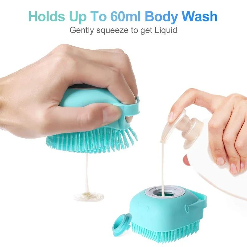 Pet dog shampoo brush cat massage comb grooming brush suitable for bathing short hair soft silicone rubber жёлтый
Pet dog shampoo brush cat massage comb grooming brush suitable for bathing short hair soft silicone rubber жёлтый