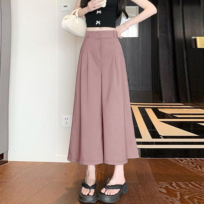 ZANZEA Women Casual Solid Color Loose Wide Leg Cropped Pants 5XL рожевий
ZANZEA Women Casual Solid Color Loose Wide Leg Cropped Pants 5XL рожевий