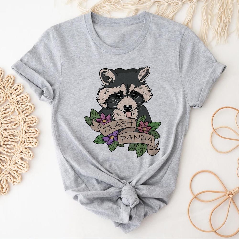 Raccoon tshirts Women harajuku top female designer funny clothing S
Raccoon tshirts Women harajuku top female designer funny clothing S