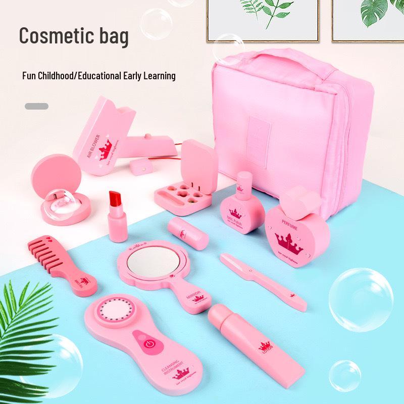 Wooden Princess Makeup Toy Set: Children s Playhouse Dressing Table & Handheld Bag
Wooden Princess Makeup Toy Set: Children s Playhouse Dressing Table & Handheld Bag