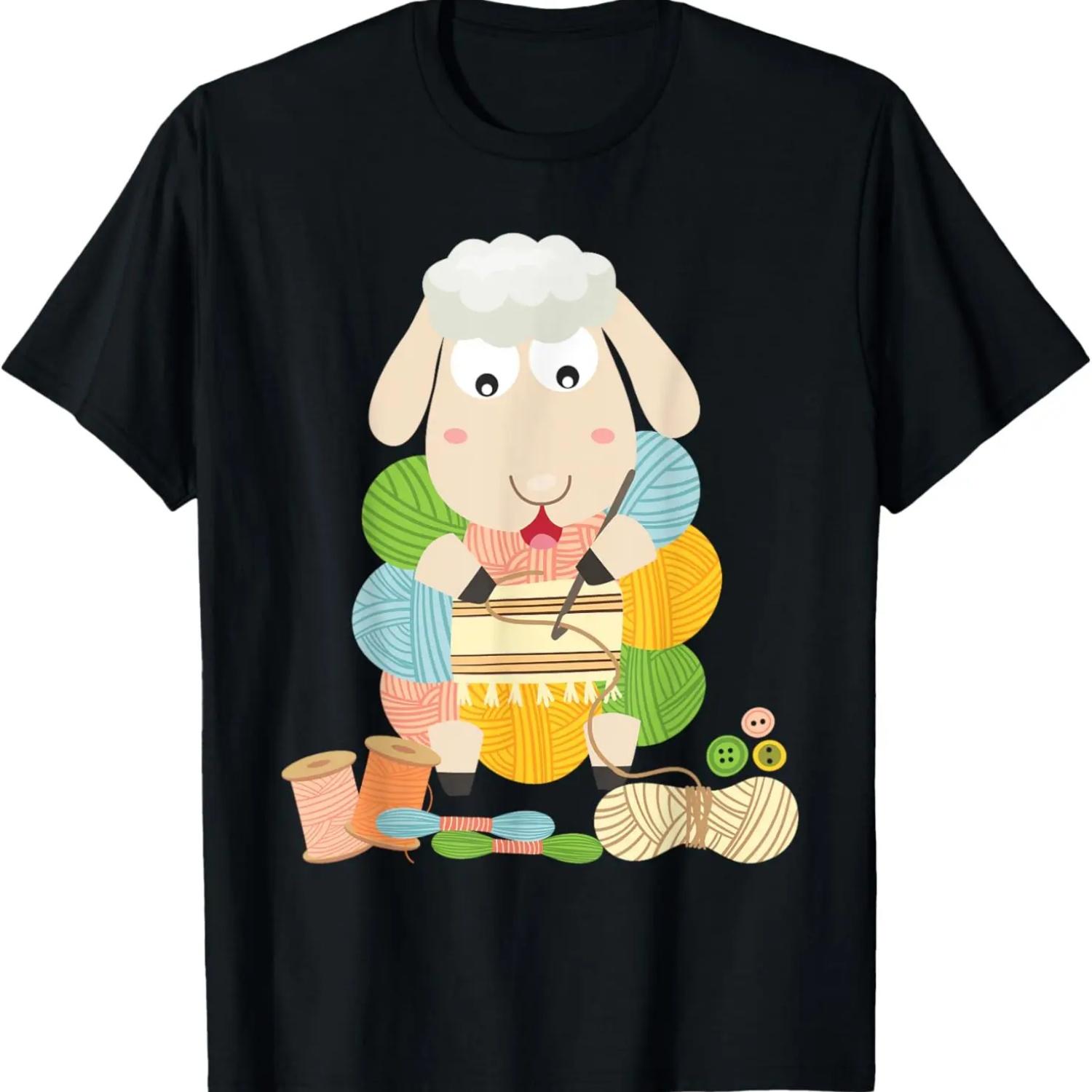 Funny Sheep Knitting Knitter Crocheting Crocheter T-Shirt XXXXXL чорний
Funny Sheep Knitting Knitter Crocheting Crocheter T-Shirt XXXXXL чорний