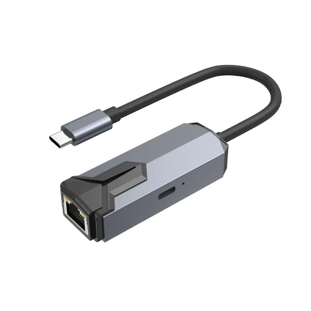 USB C To RJ45 Network Lan 2500Mbps Ethernet with 100W PD Charging Port Adapter for Laptop , PC, Mobile Phone and More 802.11a/g темно серый
USB C To RJ45 Network Lan 2500Mbps Ethernet with 100W PD Charging Port Adapter for Laptop , PC, Mobile Phone and More 802.11a/g темно серый