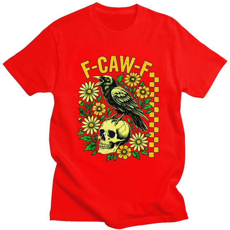 Crow Raven Funny FCawF Meme T Shirt for Men Pure Cotton Tshirts Humor Streetwaer Short Sleeve Tee Shirt Loose Fit Clothing Gift S
Crow Raven Funny FCawF Meme T Shirt for Men Pure Cotton Tshirts Humor Streetwaer Short Sleeve Tee Shirt Loose Fit Clothing Gift S