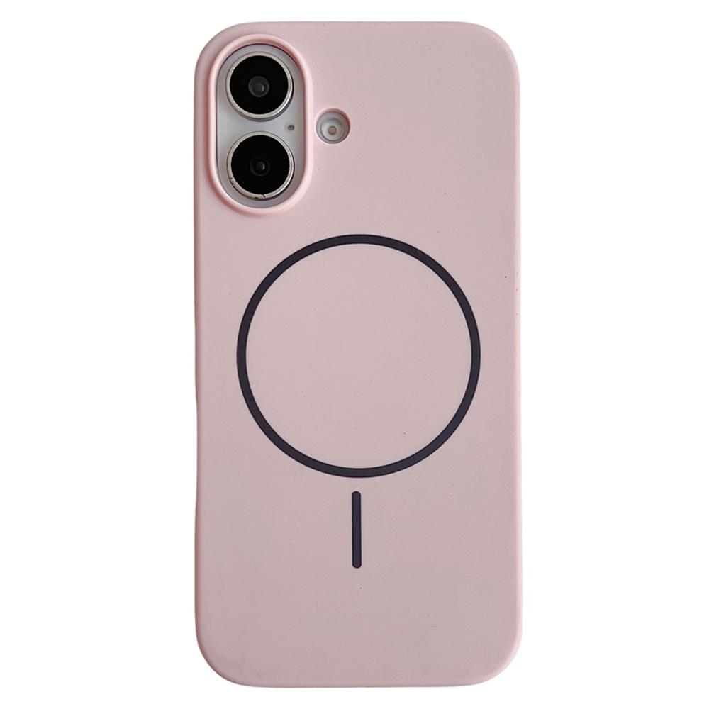 Чехол для iPhone 16, совместимый с MagSafe, силиконовая задняя крышка для телефона Light Pink
Чехол для iPhone 16, совместимый с MagSafe, силиконовая задняя крышка для телефона Light Pink