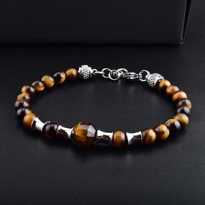 Natural Stone Beads Men Accessories Stainless Steel Women Bracelet Hiphop Bracciale Uomo Bileklik Armbanden Voor Vrouwen Jewelry
Natural Stone Beads Men Accessories Stainless Steel Women Bracelet Hiphop Bracciale Uomo Bileklik Armbanden Voor Vrouwen Jewelry