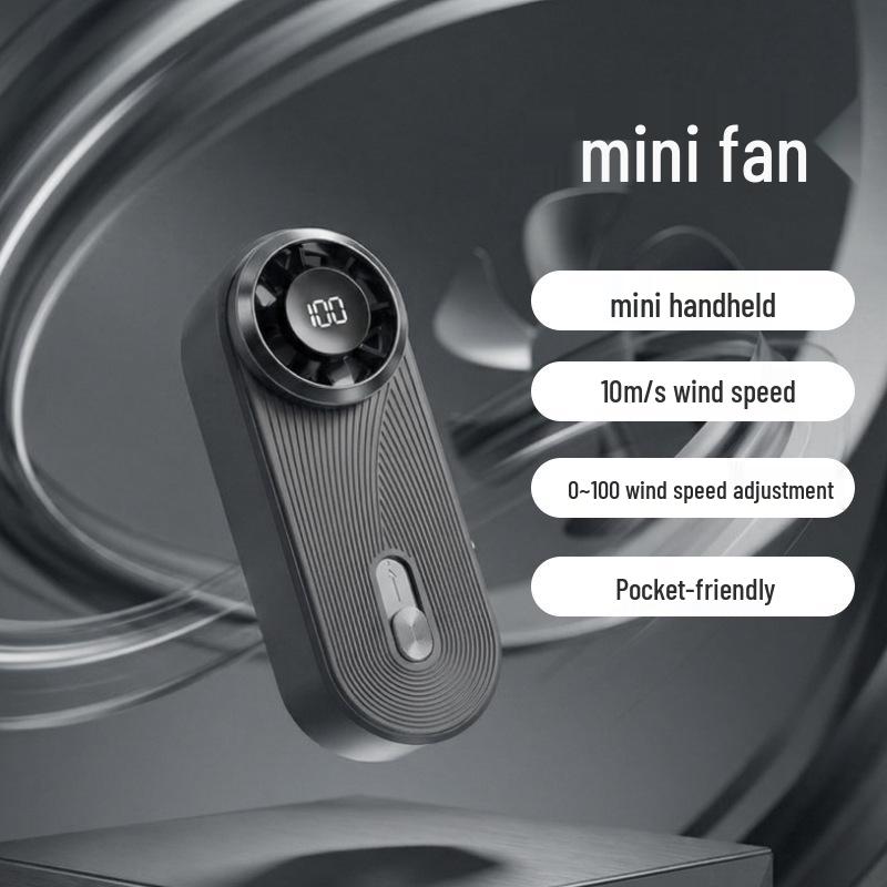 2026 Mini Handheld USB Fan: Stepless Speed, High-Speed, Pocket-Sized See Details чорний
2026 Mini Handheld USB Fan: Stepless Speed, High-Speed, Pocket-Sized See Details чорний