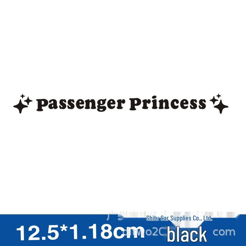 Passenger Princess Rearview Mirror Decoration Sticker
Passenger Princess Rearview Mirror Decoration Sticker