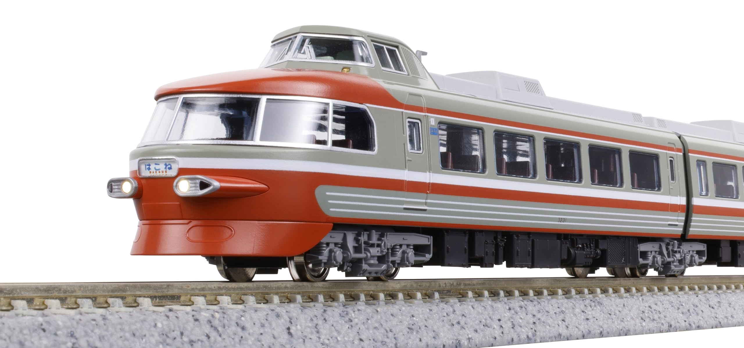 KATO N Gauge Odakyu Romancecar NSE (3100 Series) Updated 11-Car Set, Model Train, 10-2005
KATO N Gauge Odakyu Romancecar NSE (3100 Series) Updated 11-Car Set, Model Train, 10-2005