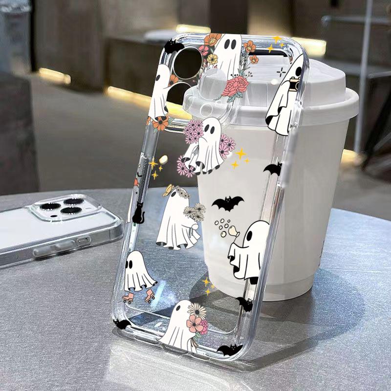 Halloween Pumpkin Ghost Bat Pattern Transparent Case For Xiaomi Poco M6 X6 X5 X3 F5 F6 Pro Mi 13 12 11 Lite 5G 14 13T 12T Cover Poco X3 Pro
Halloween Pumpkin Ghost Bat Pattern Transparent Case For Xiaomi Poco M6 X6 X5 X3 F5 F6 Pro Mi 13 12 11 Lite 5G 14 13T 12T Cover Poco X3 Pro