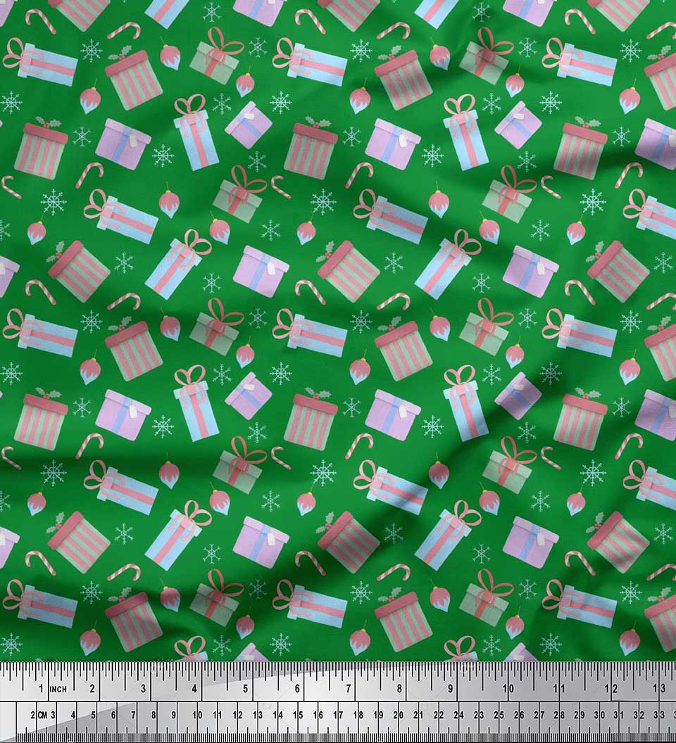 Соймоі Чорний японський креп-сатин Цукеркова паличка, подарункова коробка та прикраса Різдвяний принт Тканина на метр 42 дюйма 42 Inch Wide - Poly Crepe зелений
Соймоі Чорний японський креп-сатин Цукеркова паличка, подарункова коробка та прикраса Різдвяний принт Тканина на метр 42 дюйма 42 Inch Wide - Poly Crepe зелений