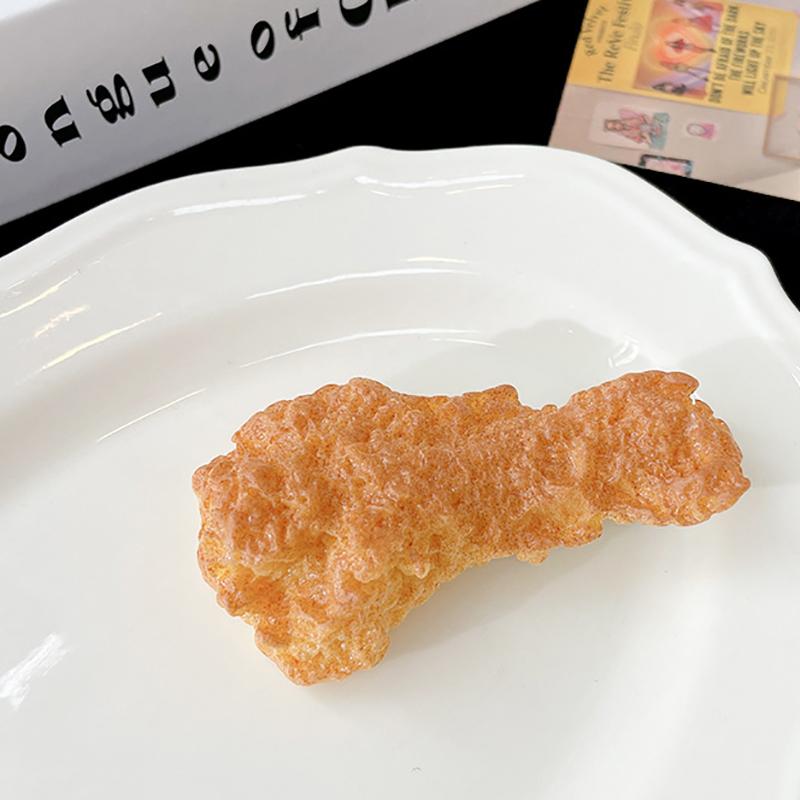 Заколка для волос в виде куриной ножки, боковой зажим, имитация еды, забавные заколки, жареная заколка для барбекю для женщин, креативные аксессуары для волос A18
Заколка для волос в виде куриной ножки, боковой зажим, имитация еды, забавные заколки, жареная заколка для барбекю для женщин, креативные аксессуары для волос A18