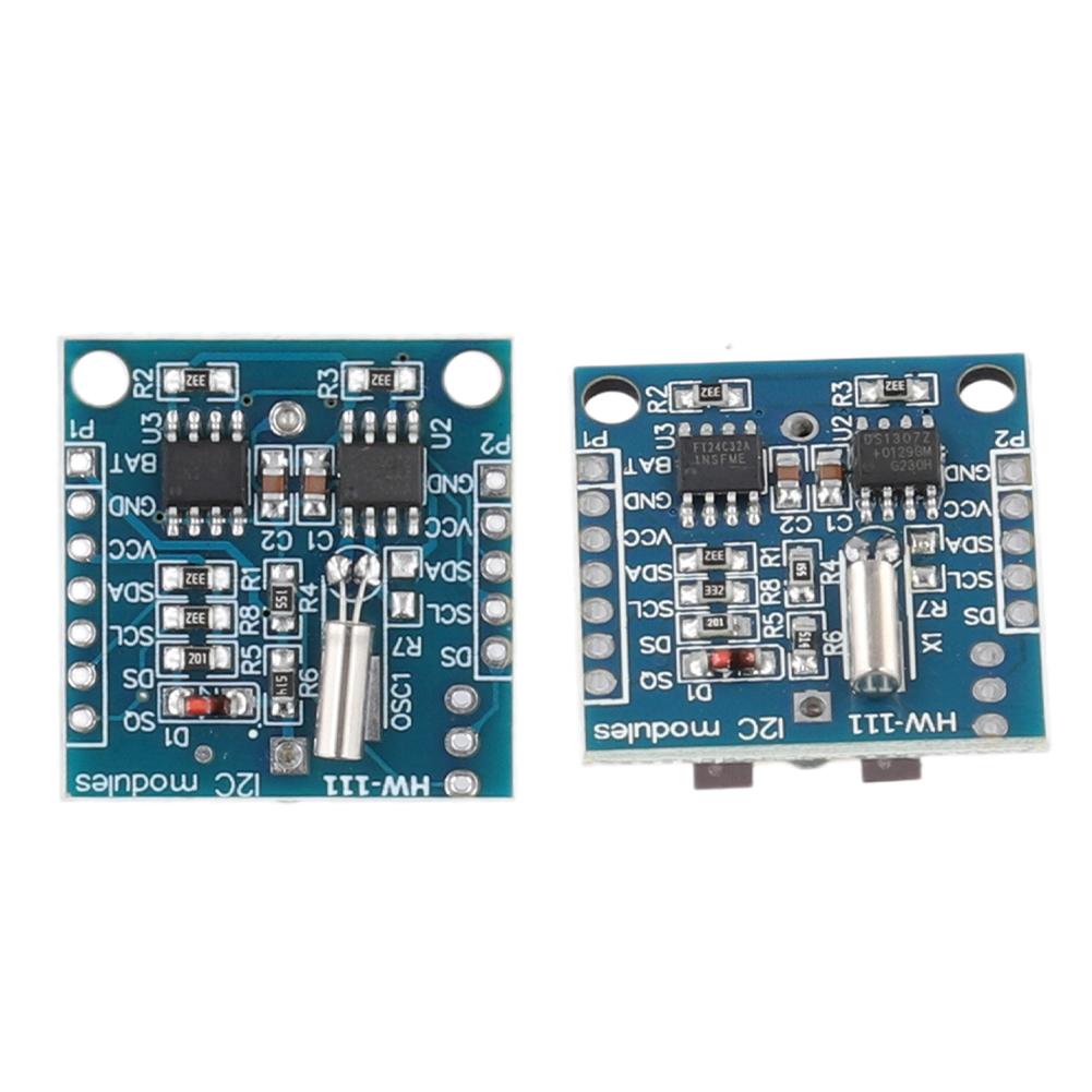 DS1307 AT24C32 Модуль годинника реального часу Плата пам яті Крихітний модуль RTC I2C Високоточний модуль годинника для Arduino AVR Without Battery
DS1307 AT24C32 Модуль годинника реального часу Плата пам яті Крихітний модуль RTC I2C Високоточний модуль годинника для Arduino AVR Without Battery