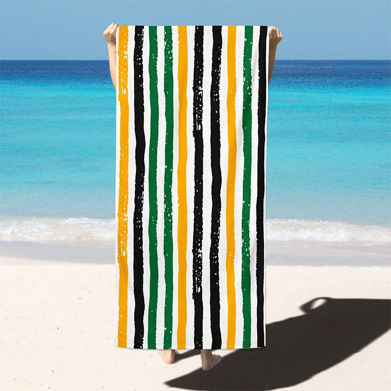 Beach Towel Striped Beach Towel Fun Patterned Sunscreen And Windproof Suitable For Swimming Pool Camping Travel Blanket W40*H60(CM)
Beach Towel Striped Beach Towel Fun Patterned Sunscreen And Windproof Suitable For Swimming Pool Camping Travel Blanket W40*H60(CM)