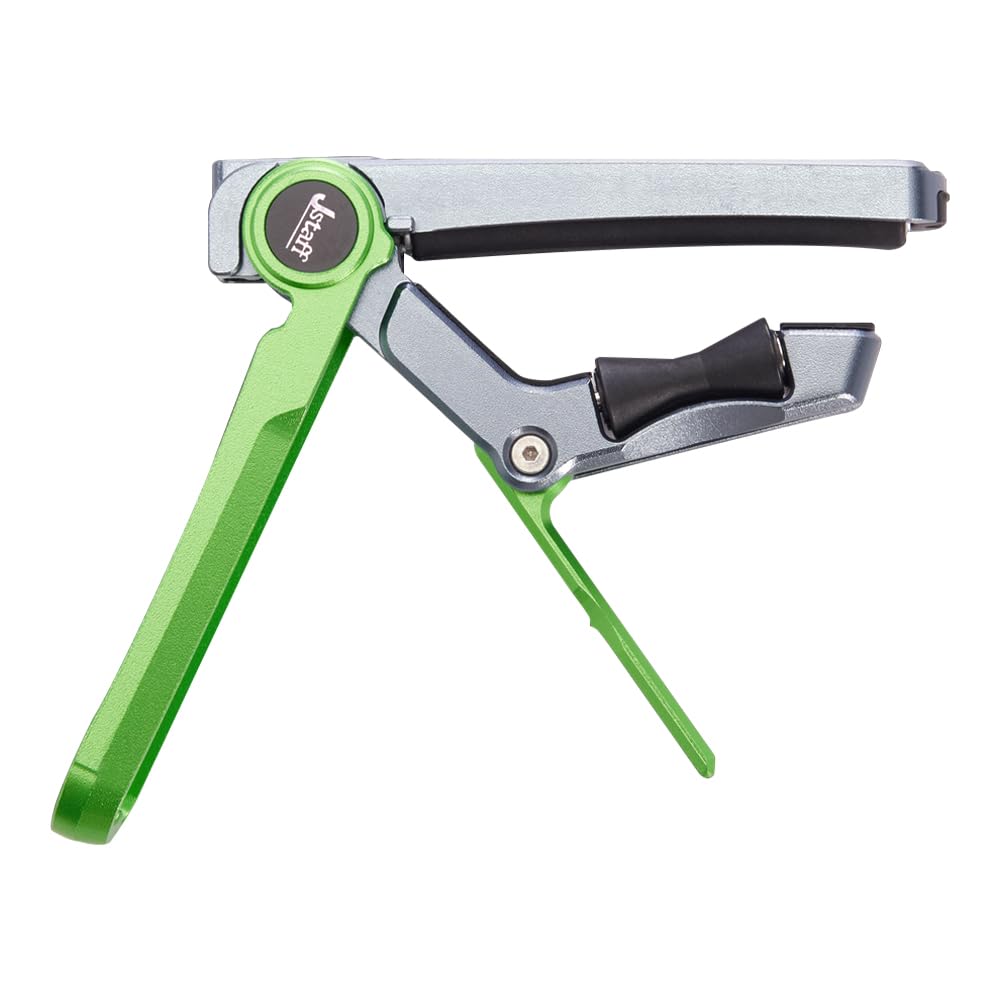 Jstaff S1 The Rolling Capo Быстро меняйте тональность, сдвигая каподастр, когда он прикреплен Надежно фиксируется с 3 уровнями регулировки силы повреждения грифа зелёный
Jstaff S1 The Rolling Capo Быстро меняйте тональность, сдвигая каподастр, когда он прикреплен Надежно фиксируется с 3 уровнями регулировки силы повреждения грифа зелёный