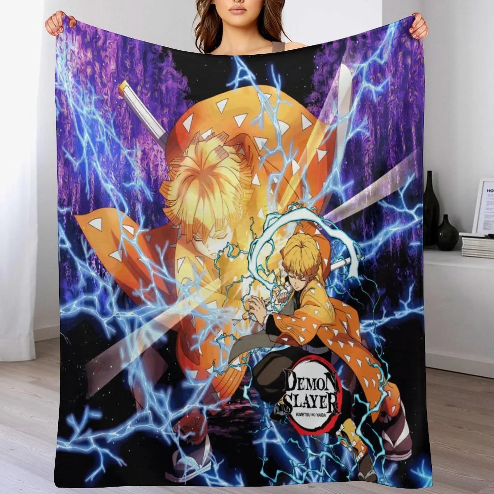 Anime Fleece Throw Blanket Decorative Fluffy Soft Antistatic Demon Slayer Inspired Home Textiles Cozy Warm Living Room Co 150cm x 200cm
Anime Fleece Throw Blanket Decorative Fluffy Soft Antistatic Demon Slayer Inspired Home Textiles Cozy Warm Living Room Co 150cm x 200cm