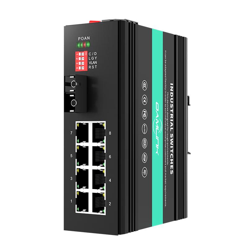 OAMLink Industrial Gigabit Unmanaged Ethernet Switch
OAMLink Industrial Gigabit Unmanaged Ethernet Switch