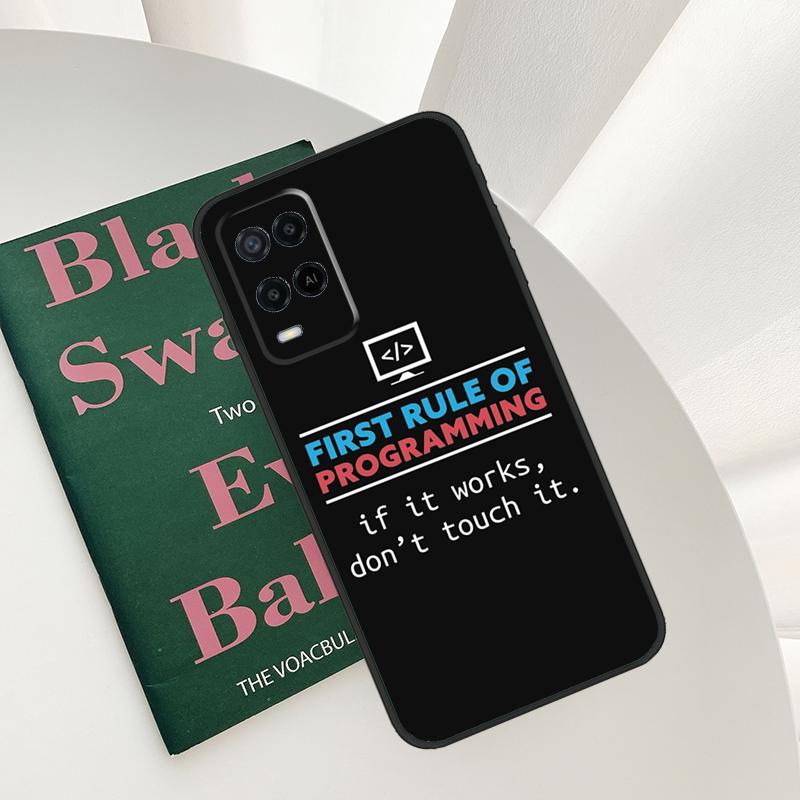 Programming Languages Case For Oppo A15 A16 A17 A52 A72 A76 A96 A54 A74 A94 A54S A57S A58 A78 A98 A57 A77 Cover OPPO A58 4G
Programming Languages Case For Oppo A15 A16 A17 A52 A72 A76 A96 A54 A74 A94 A54S A57S A58 A78 A98 A57 A77 Cover OPPO A58 4G