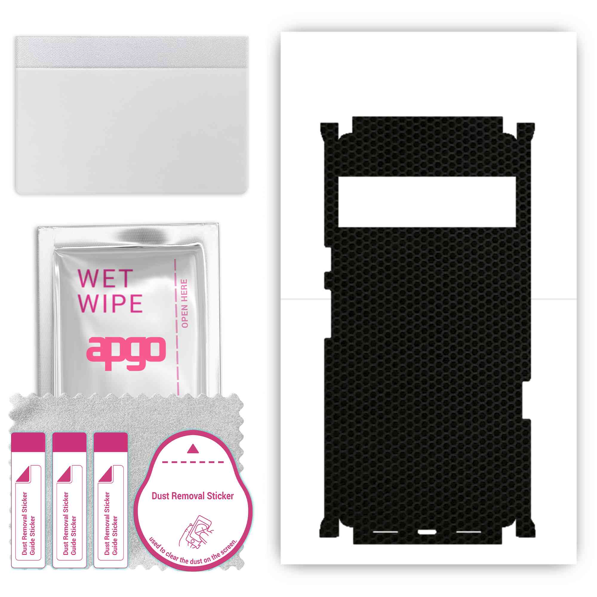 Apgo Protective Skin Sticker for the back+sides compatible with Google Pixel 6 Pro, Full Wrap Film, Foil, Vinyl - Pattern Matrix
Apgo Protective Skin Sticker for the back+sides compatible with Google Pixel 6 Pro, Full Wrap Film, Foil, Vinyl - Pattern Matrix