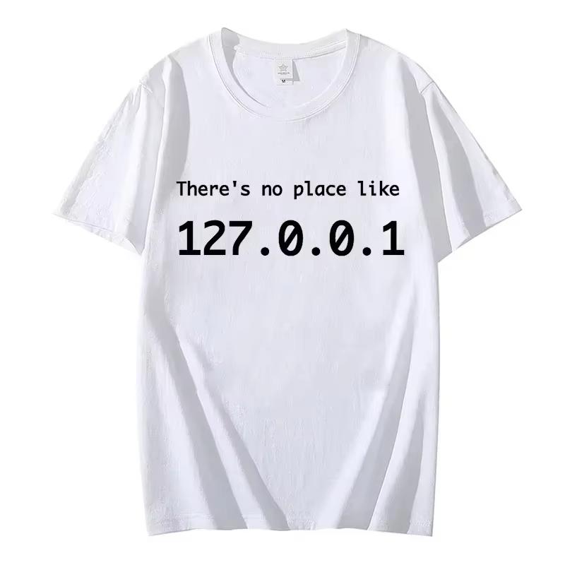 IP Address Graphic Tee Men There Is No Place Like 127.0.0.1 Computer Comedy Novelty Funny TShirt Programmer Geek Shirt Men Tees 5XL різнокольоровий
IP Address Graphic Tee Men There Is No Place Like 127.0.0.1 Computer Comedy Novelty Funny TShirt Programmer Geek Shirt Men Tees 5XL різнокольоровий