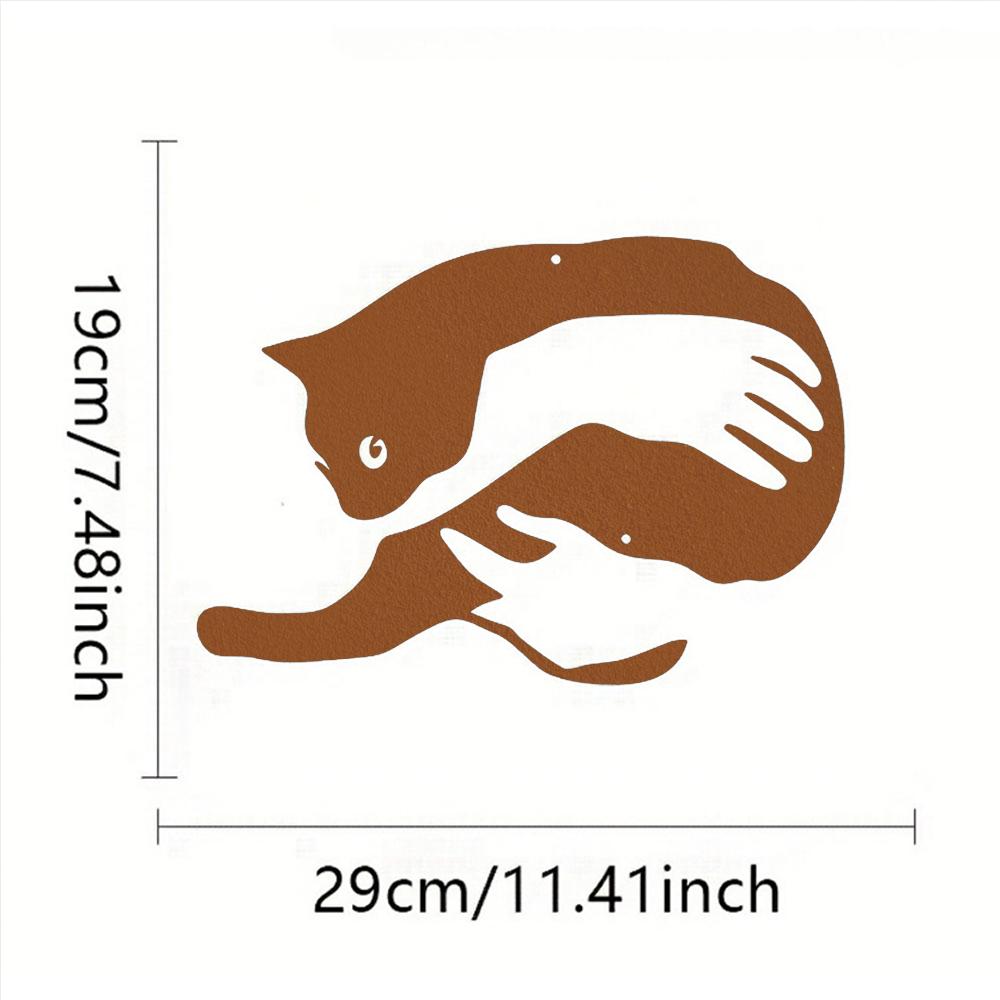 Черный металлический кот настенный декор современный силуэт домашнее искусство металлический кот настенный декор черный силуэт домашнее искусство современное светло-серый
Черный металлический кот настенный декор современный силуэт домашнее искусство металлический кот настенный декор черный силуэт домашнее искусство современное светло-серый