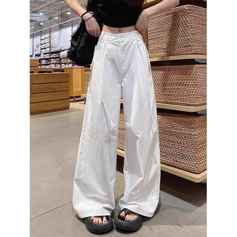 2025 Women s Korean Trend Loose Casual Wide-Leg Summer Pants 3XL 
2025 Women s Korean Trend Loose Casual Wide-Leg Summer Pants 3XL