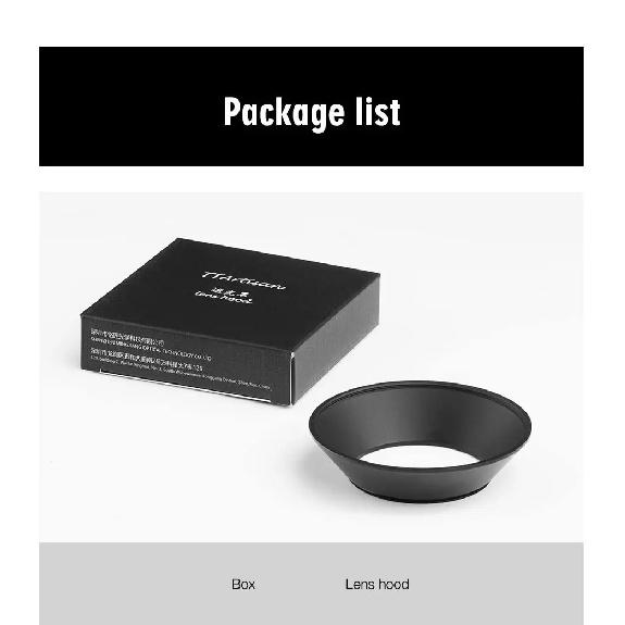 TTartisan 43mm Round Lens Hood Black Screw Thread Sunshade for 43mm Camera Lens синій
TTartisan 43mm Round Lens Hood Black Screw Thread Sunshade for 43mm Camera Lens синій