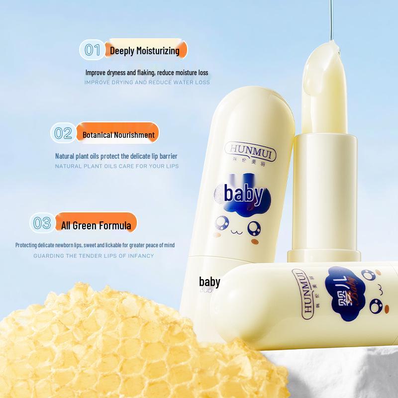 Han Lun Mei Yu Baby Lip Balm - Moisturizes, Reduces Lip Marks, and Improves Dryness Han Lun Mei Yu Baby Lip Balm
Han Lun Mei Yu Baby Lip Balm - Moisturizes, Reduces Lip Marks, and Improves Dryness Han Lun Mei Yu Baby Lip Balm