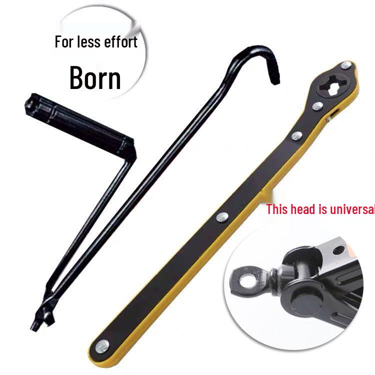 Effort-Saving Car Jack Wrench for Tire Removal Other
Effort-Saving Car Jack Wrench for Tire Removal Other