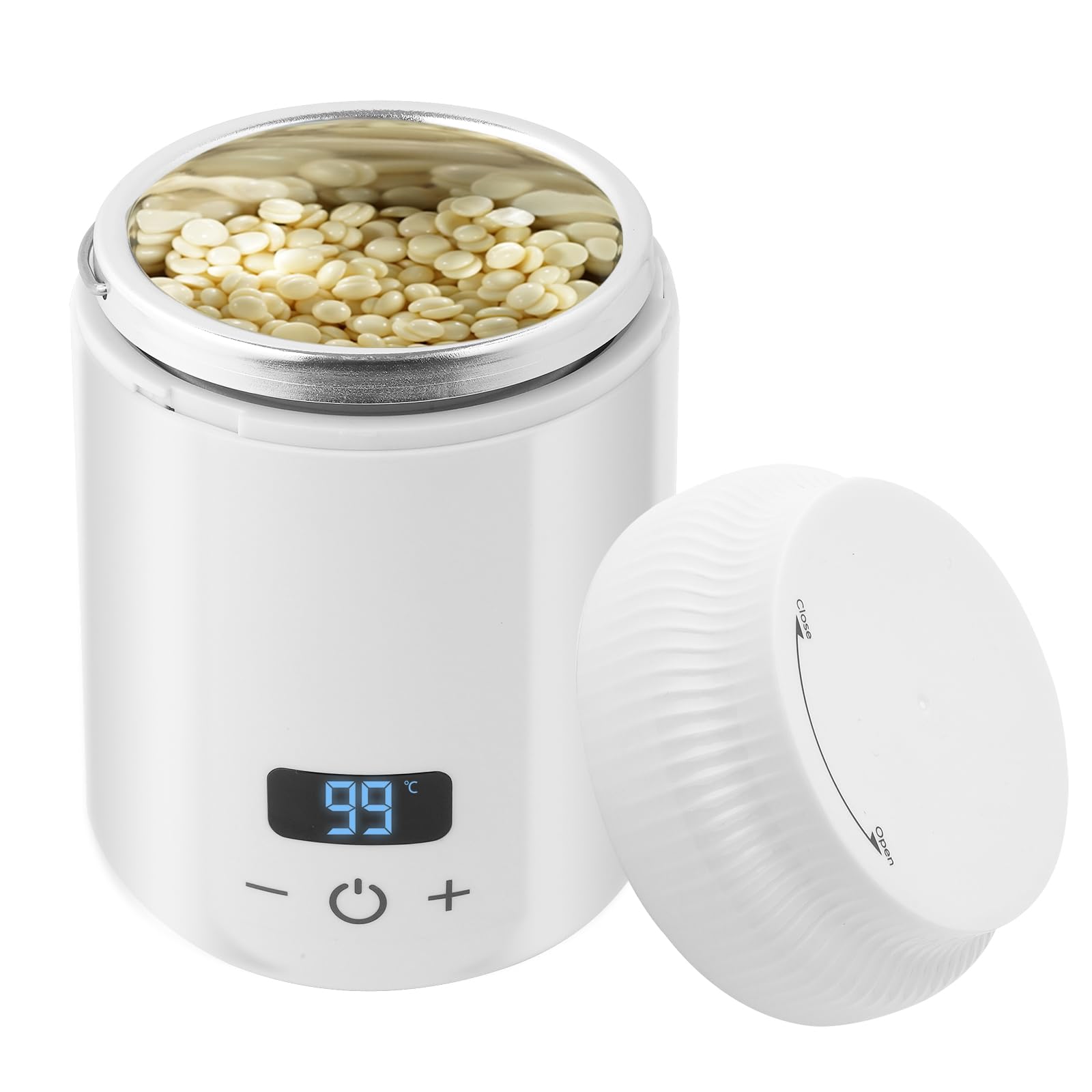 Vinteky Wax Hair Removal Nose Hair Wax Wax Painless Home Can Be Used on the Whole Professional Hair Japanese Instruction Manual White Warmer, Wax, 
Vinteky Wax Hair Removal Nose Hair Wax Wax Painless Home Can Be Used on the Whole Professional Hair Japanese Instruction Manual White Warmer, Wax,