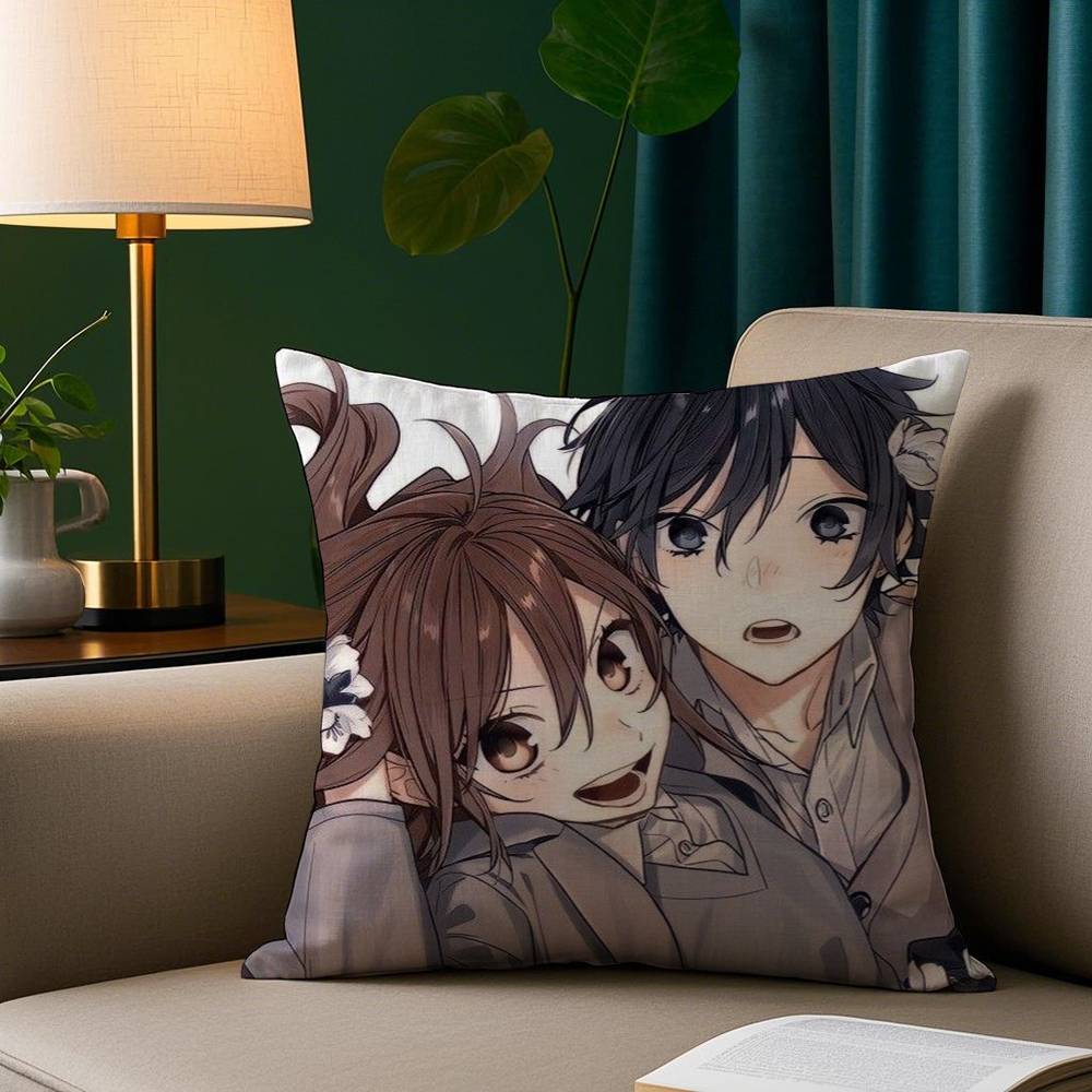 H-Horimiya Anime Pillow Case Plush Fabric Soft Pillowcase Double Sided Print Sofa Cushion Cover Throw 12x12Inch
H-Horimiya Anime Pillow Case Plush Fabric Soft Pillowcase Double Sided Print Sofa Cushion Cover Throw 12x12Inch