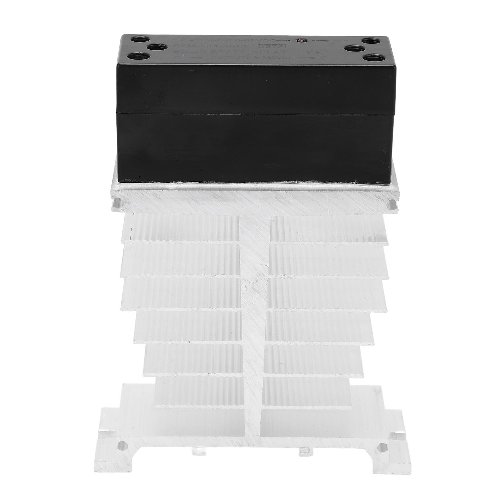 BERM DC to DC Solid State Relay with Heat Sink Input 332VDC Output 5220VDC Safe SSR Module 120A
BERM DC to DC Solid State Relay with Heat Sink Input 332VDC Output 5220VDC Safe SSR Module 120A