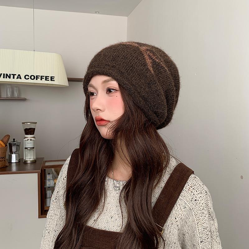 Новая вязаная шапка с бантом Осень и зима Теплая защита ушей Шапка-бини для женщин Корейский стиль Большой обхват головы Подчеркивающая лицо Маленькая шерстяная шапка 54-62cm
Новая вязаная шапка с бантом Осень и зима Теплая защита ушей Шапка-бини для женщин Корейский стиль Большой обхват головы Подчеркивающая лицо Маленькая шерстяная шапка 54-62cm