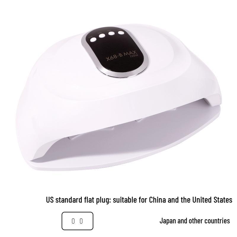 220 Вт Мощная Быстросохнущая Двуручная Лампа для Фототерапии Ногтей X68B
220 Вт Мощная Быстросохнущая Двуручная Лампа для Фототерапии Ногтей X68B