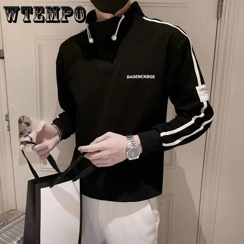 Men s Sweater Half High Collar Thin Coat Fashion Trend Men s Top Pullover Bottoming Shirt M чорний
Men s Sweater Half High Collar Thin Coat Fashion Trend Men s Top Pullover Bottoming Shirt M чорний