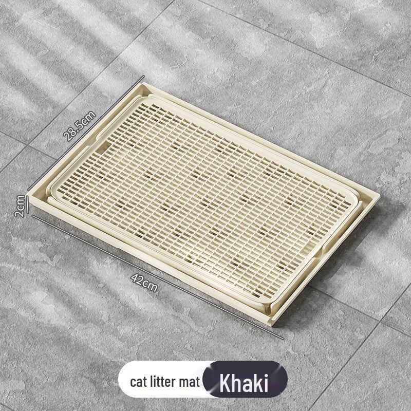 Anti-Tracking Double-Layer Cat Litter Mat with Splash-Proof Design Default Option
Anti-Tracking Double-Layer Cat Litter Mat with Splash-Proof Design Default Option
